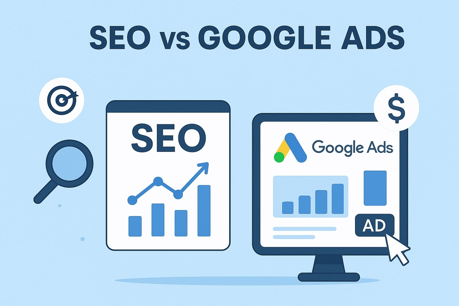SEO vs Google Ads – Which One is Right for Your Business?